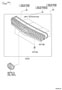 RADIATOR GRILLE Diagram