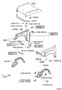 Diagram HOOD & FRONT FENDER for your 2023 TOYOTA Corolla Cross