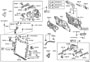 FRONT FENDER APRON & DASH PANEL Diagram