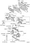 FRONT FENDER APRON & DASH PANEL Diagram