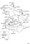 Diagram HOOD LOCK & HINGE for your 1994 TOYOTA COROLLA