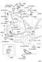 Diagram HOOD LOCK & HINGE for your 2023 TOYOTA BZ4X