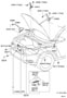 HOOD LOCK & HINGE Diagram