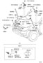 Diagram HOOD LOCK & HINGE for your 2006 TOYOTA 4RUNNER