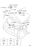 Diagram HOOD LOCK & HINGE for your 2015 TOYOTA YARIS