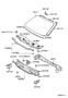 Diagram COWL PANEL & WINDSHIELD GLASS for your TOYOTA CRESSIDA