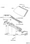 Diagram COWL PANEL & WINDSHIELD GLASS for your TOYOTA CRESSIDA