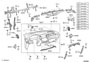 Diagram INSTRUMENT PANEL & GLOVE COMPARTMENT for your 2003 TOYOTA HIGHLANDER