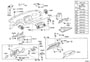 INSTRUMENT PANEL & GLOVE COMPARTMENT Diagram