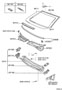 Diagram COWL PANEL & WINDSHIELD GLASS for your 1981 TOYOTA PICKUP