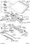 Diagram COWL PANEL & WINDSHIELD GLASS for your TOYOTA CRESSIDA