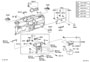 Diagram INSTRUMENT PANEL & GLOVE COMPARTMENT for your 2013 TOYOTA RAV4