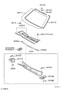 Diagram COWL PANEL & WINDSHIELD GLASS for your 2010 TOYOTA HIGHLANDER STANDARD