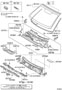 Diagram COWL PANEL & WINDSHIELD GLASS for your TOYOTA CRESSIDA