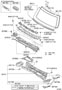 Diagram COWL PANEL & WINDSHIELD GLASS for your 1997 TOYOTA CELICA LIFTBACK, ST 1800CC 16-VALVE DOHC EFI, MANUAL , 5-SPEED