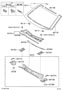 Diagram COWL PANEL & WINDSHIELD GLASS for your TOYOTA CRESSIDA