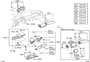Diagram INSTRUMENT PANEL & GLOVE COMPARTMENT for your 1998 TOYOTA PASEO COUPE 1500CC 16-VALVE DOHC EFI, 5-SPEED MANUAL