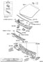 Diagram COWL PANEL & WINDSHIELD GLASS for your TOYOTA CRESSIDA