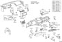 INSTRUMENT PANEL & GLOVE COMPARTMENT Diagram