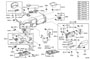 INSTRUMENT PANEL & GLOVE COMPARTMENT Diagram