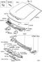 Diagram COWL PANEL & WINDSHIELD GLASS for your 2012 TOYOTA Prius V Two Wagon