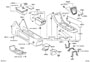 Diagram CONSOLE BOX & BRACKET for your 2022 TOYOTA HIGHLANDER