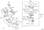 Diagram CONSOLE BOX & BRACKET for your 2005 TOYOTA MATRIX