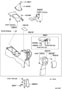 Diagram CONSOLE BOX & BRACKET for your 2003 TOYOTA RAV 4 SPORT