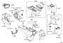 Diagram CONSOLE BOX & BRACKET for your 2021 TOYOTA TUNDRA