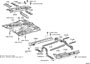 Diagram FRONT FLOOR PANEL & FRONT FLOOR MEMBER for your 1982 TOYOTA LAND CRUISER