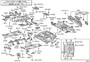 FLOOR PAN & LOWER BACK PANEL Diagram