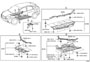 Diagram FLOOR PAN & LOWER BACK PANEL for your 2012 TOYOTA Prius V Five Wagon