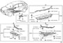 Diagram FLOOR PAN & LOWER BACK PANEL for your 2002 TOYOTA MR2 SPYDER