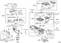 Diagram CONSOLE BOX & BRACKET for your 2016 TOYOTA YARIS