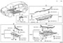 Diagram FLOOR PAN & LOWER BACK PANEL for your 2012 TOYOTA Prius V Five Wagon