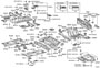 FLOOR PAN & LOWER BACK PANEL Diagram