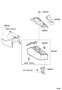 Diagram CONSOLE BOX & BRACKET for your 2008 TOYOTA RAV 4 SPORT