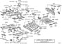 FLOOR PAN & LOWER BACK PANEL Diagram