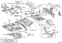 FLOOR PAN & LOWER BACK PANEL Diagram