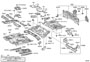 FLOOR PAN & LOWER BACK PANEL Diagram