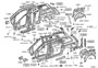 Diagram SIDE MEMBER for your 2001 TOYOTA SIENNA WAGON, 5-DOOR, LE(XLE)