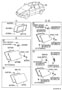 Diagram SIDE WINDOW for your 2001 TOYOTA CAMRY