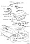 Diagram LUGGAGE COMPARTMENT DOOR & LOCK for your 2008 TOYOTA CAMRY XLE