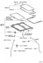 Diagram ROOF PANEL & BACK WINDOW GLASS for your 2011 TOYOTA VENZA