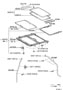 ROOF PANEL & BACK WINDOW GLASS Diagram