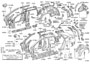 Diagram SIDE MEMBER for your 2005 TOYOTA CAMRY SE 3300CC 24-VALVE DOHC EFI, AUTOMATIC  5-SPEED