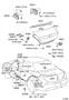 Diagram LUGGAGE COMPARTMENT DOOR & LOCK for your TOYOTA