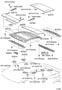 ROOF PANEL & BACK WINDOW GLASS Diagram