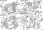 Diagram SIDE MEMBER for your 2009 TOYOTA AVALON LIMITED