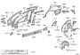 Diagram SIDE MEMBER for your 1997 TOYOTA TACOMA